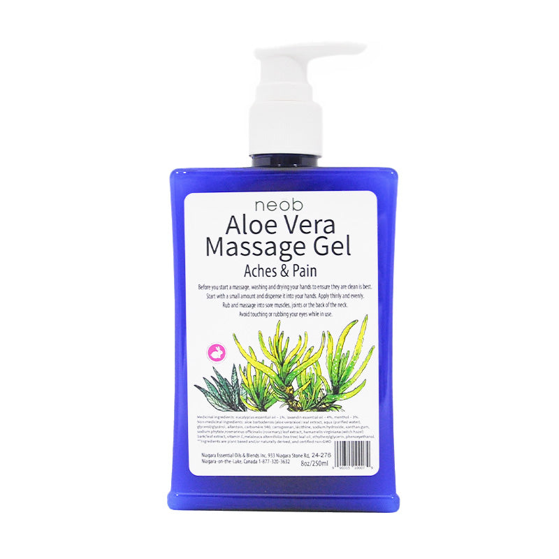 aloe vera massageöl Aloe Vera Massage Gel Aches & Pain 250ml – neob niagara