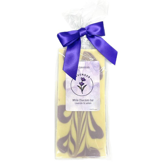 Lavender & Lemon White Chocolate Bar