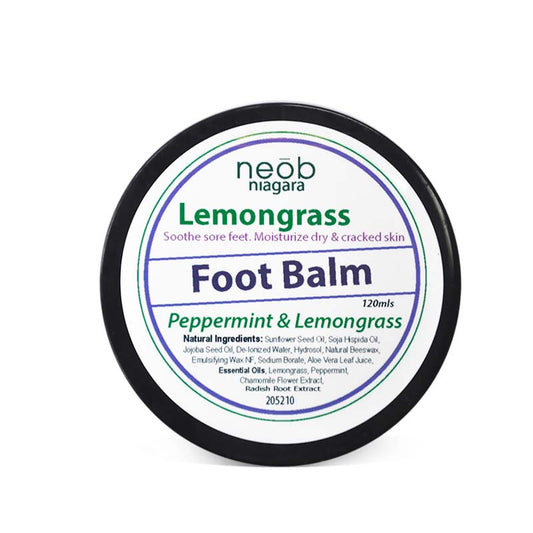 Lemongrass Peppermint Foot Balm 120ml