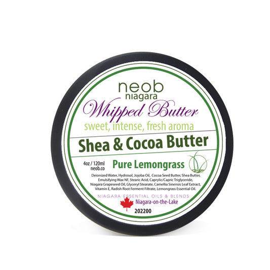 Lemongrass Shea and Cocoa Butter 120ml