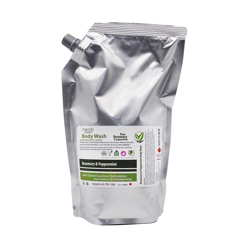 Rosemary Peppermint Body Wash REFILL 1LT 32oz