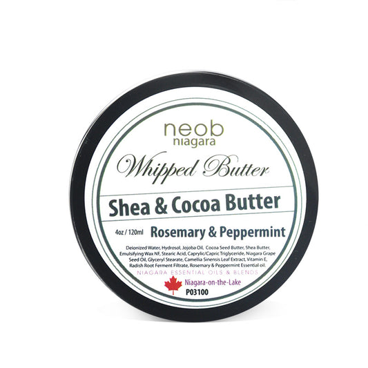 Rosemary Peppermint Shea and Cocoa Butter 120ml