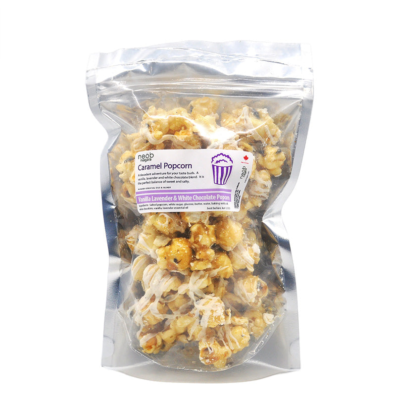 Vanilla Lavender White Chocolate Popcorn