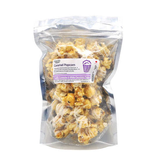Vanilla Lavender White Chocolate Popcorn