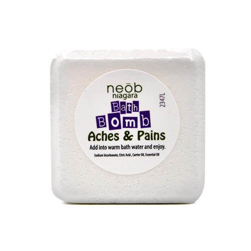 Neob Aches and Pains Bath Bomb – neob niagara