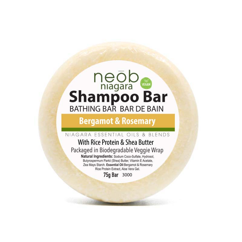 Shampoo Bar Bergamot Rosemary