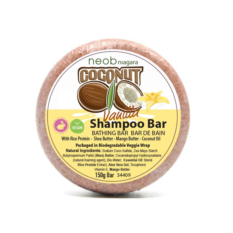 Neob Bathing Bar Coconut Vanilla 150g – neob niagara
