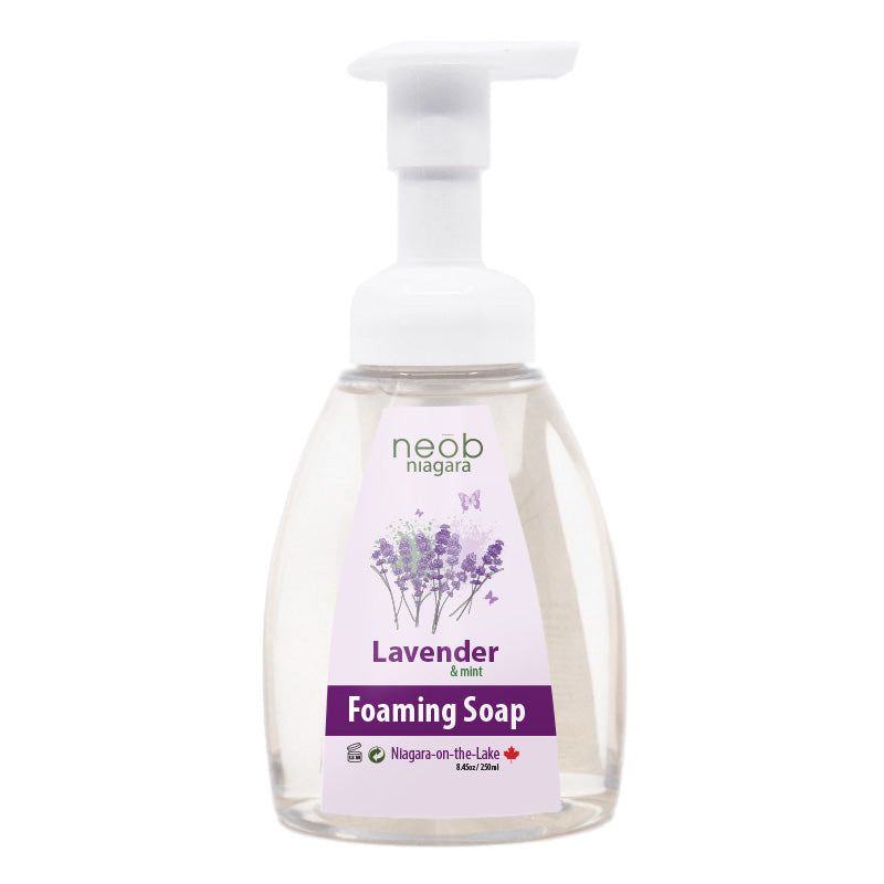 Neob Lavender Lavender Mint Foaming Soap 250ml – neob niagara