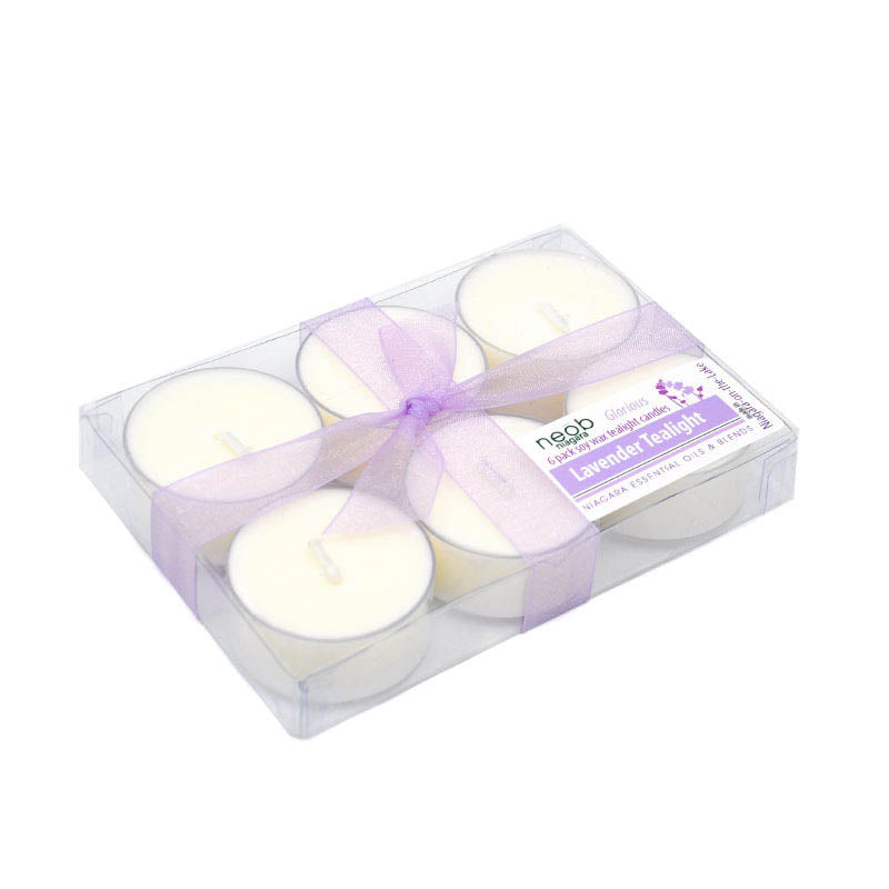 Tealight Glorious Lavender Candle 6pk