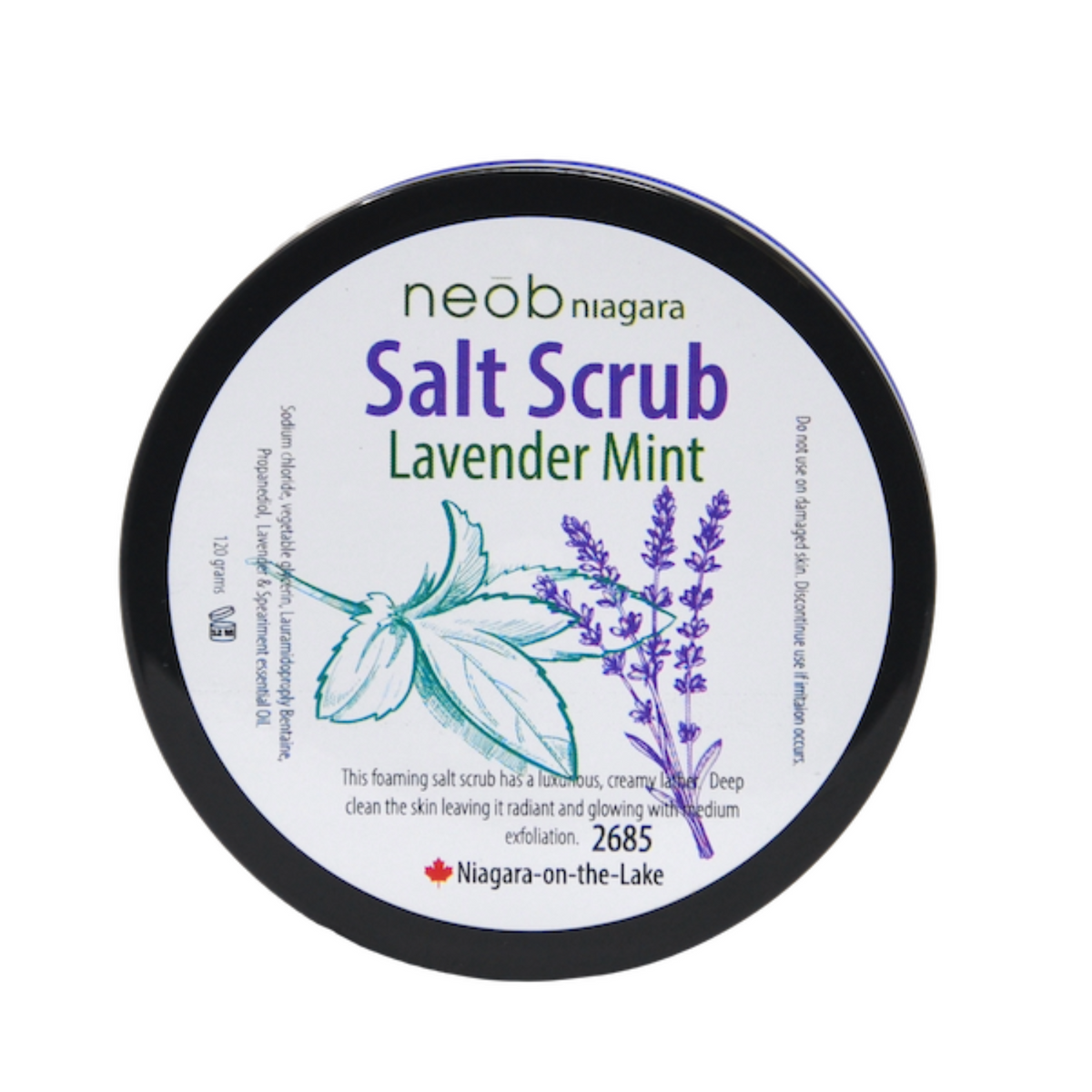 Lavender Mint Salt Scrub – neob niagara