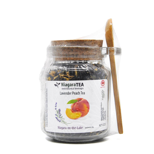 Lavender Peach Loose Tea - Jar