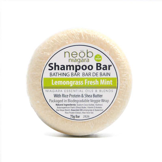 Shampoo Bar Lemongrass Fresh Mint 75g