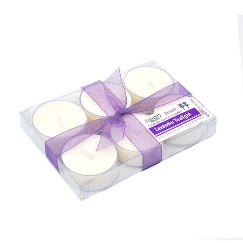 Tealight Massuet Lavender Candle 6pk