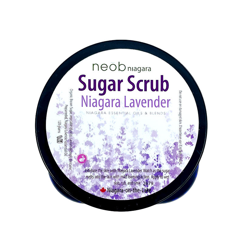 Neob Lavender Sugar Scrub - Niagara Lavender – neob niagara