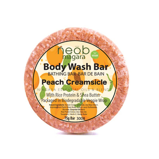 Body Wash Bar Peach Creamsicle