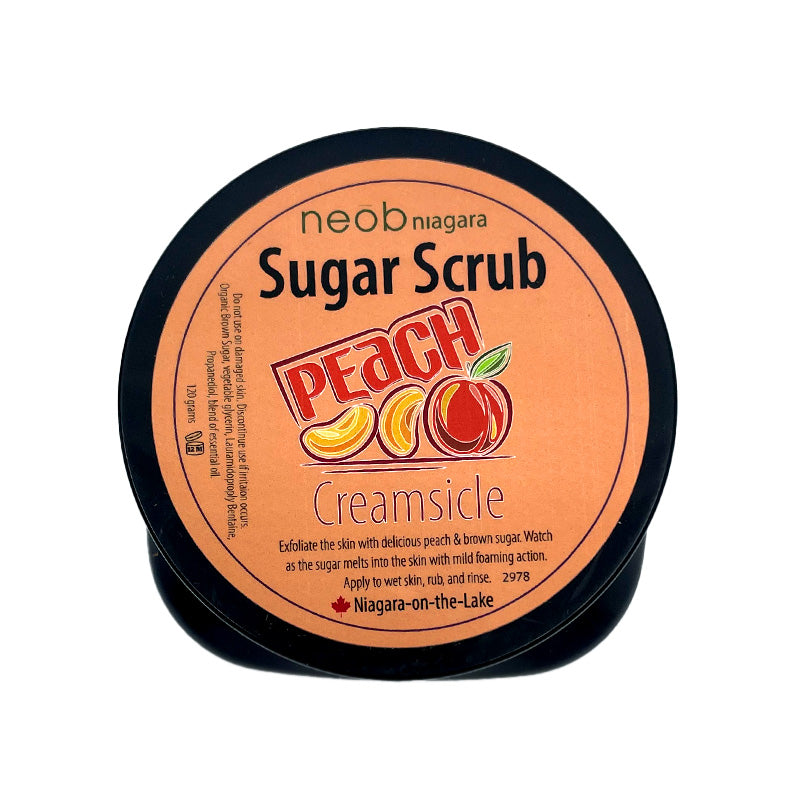 Neob Sugar Scrub Peach Creamsicle – neob niagara