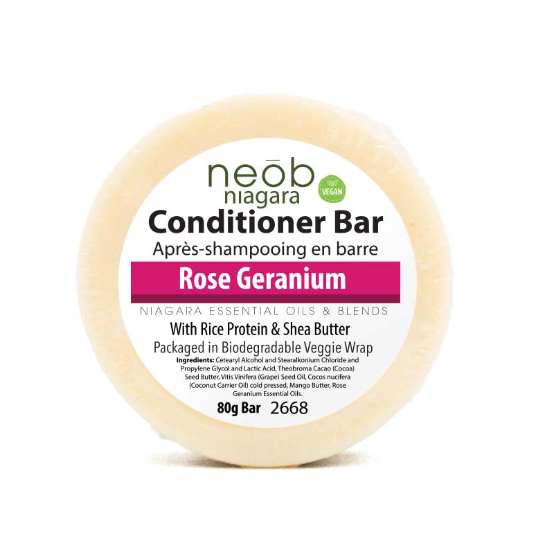 Rose Geranium Conditioner Bar