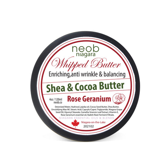 Rose Geranium Shea and Cocoa Butter