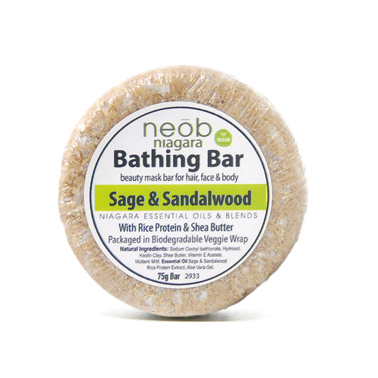 Sage Sandalwood Bathing Bar 75g