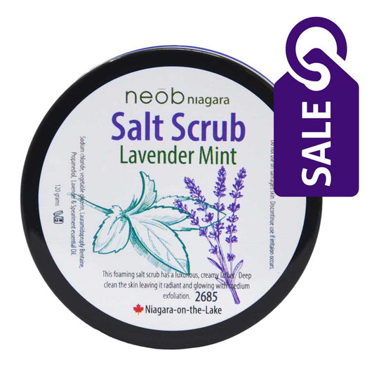 Lavender Mint Salt Scrub 35% Off